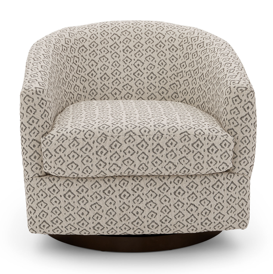 Ennely Swivel Barrel Chair