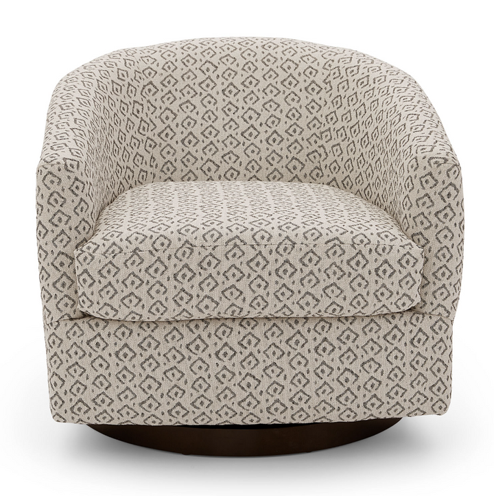 Ennely Swivel Barrel Chair