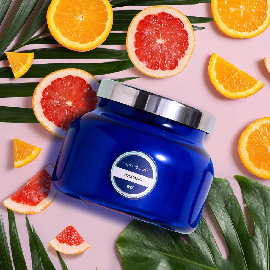 Volcano Blue Signature Jar - 13 Hub Lane   |  Volcano