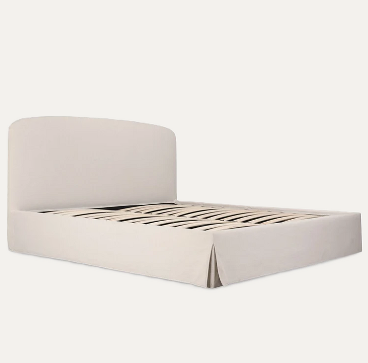 Joan Storage Bed, Cream