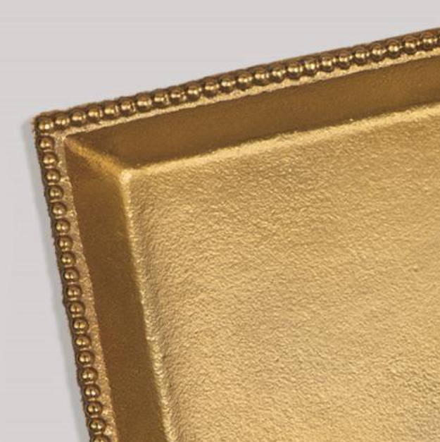 Gilded Cocktail Napkin Holder - 13 Hub Lane   |  Napkin Trays