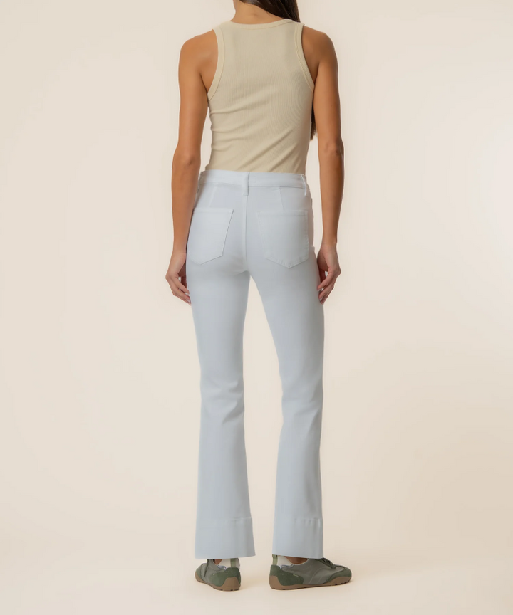 Kut From The Kloth Kelsey Mid Rise Flare, Optic White
