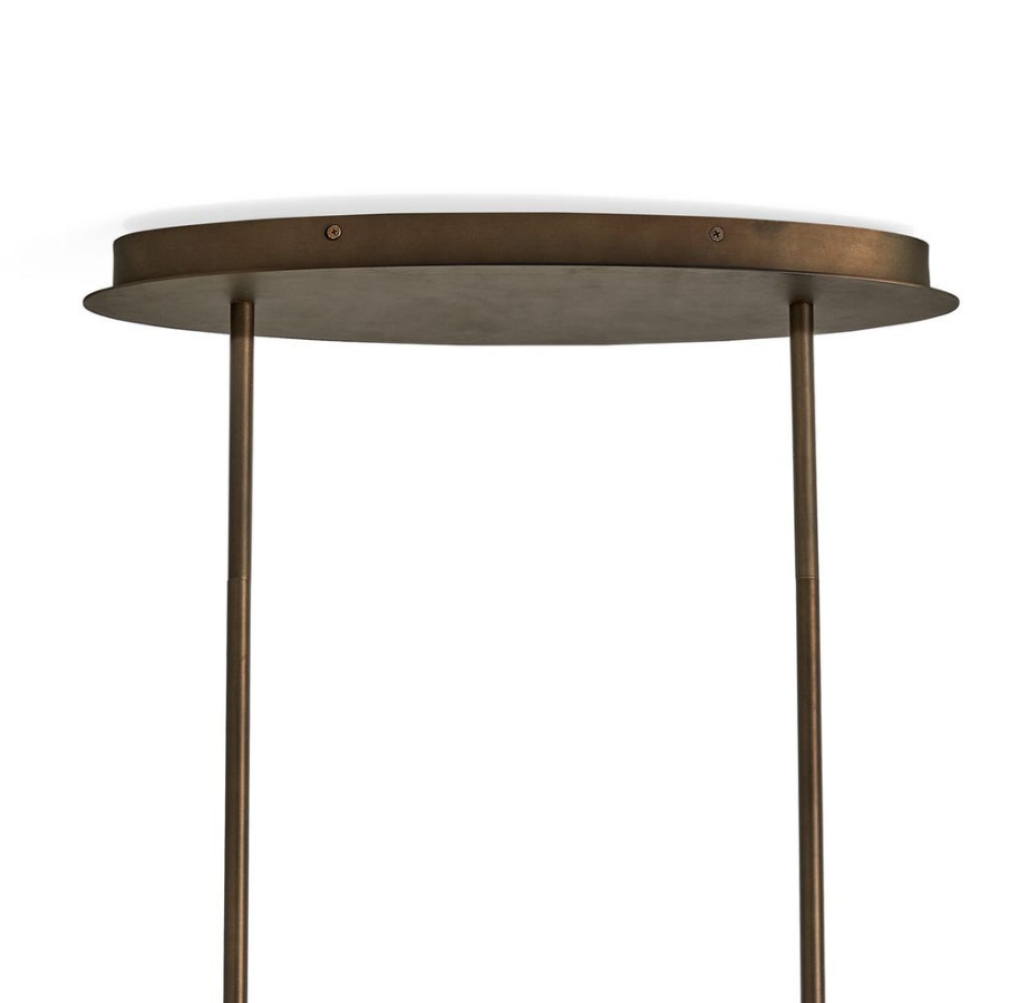 Meandering 14-Light Pendant, Bronze - 13 Hub Lane   |  Pendants