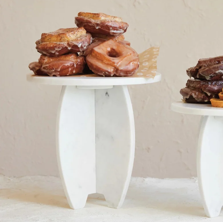 Marble Pedestal w/ Interlocking Base