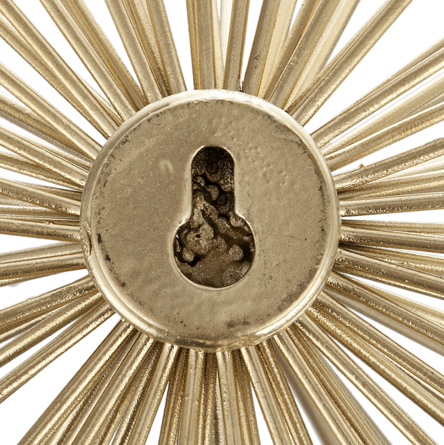 Spiked Sunburst Statuary - 13 Hub Lane   |  Metal Wall Decor