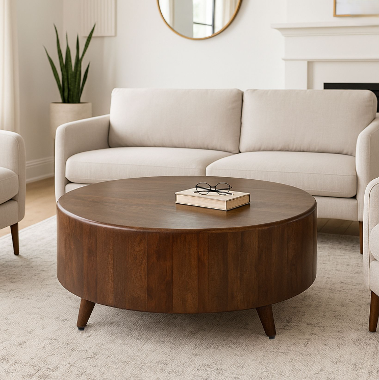 36" Elden Wood Coffee Table