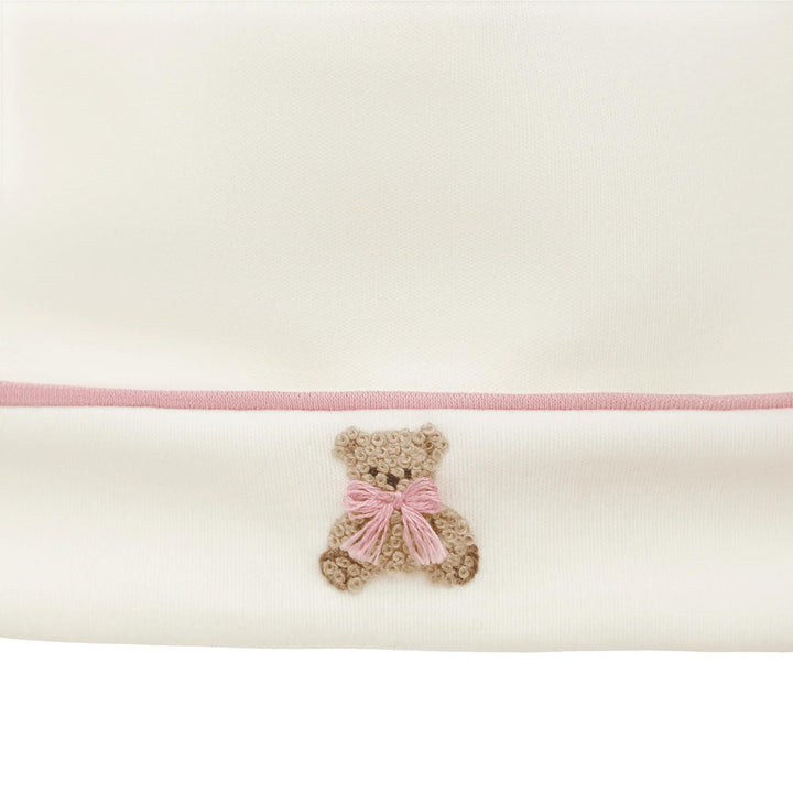 Bear Hugs Hat, Dusty Rose