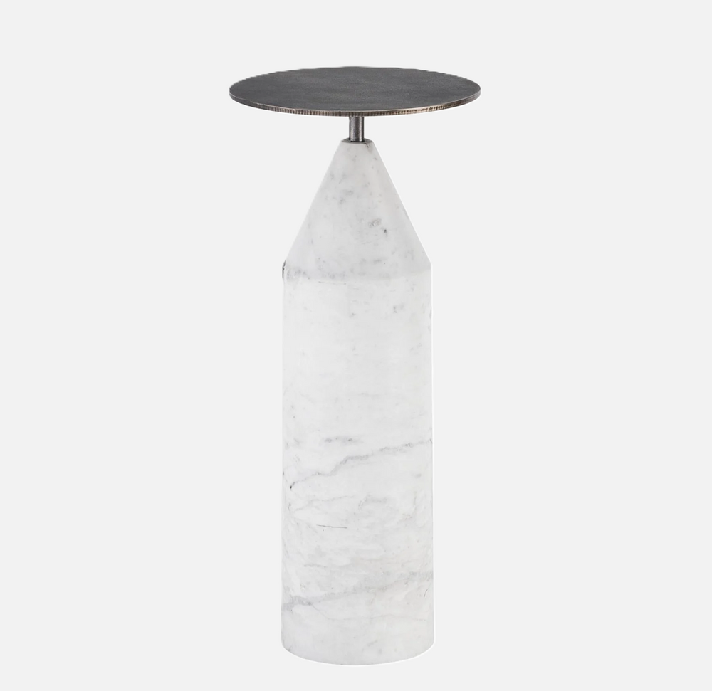 Modernist Martini Table w/ Marble Base - 13 Hub Lane   |  Martini Tables