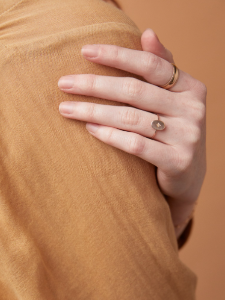 Dainty Oval Ring - 13 Hub Lane   |  