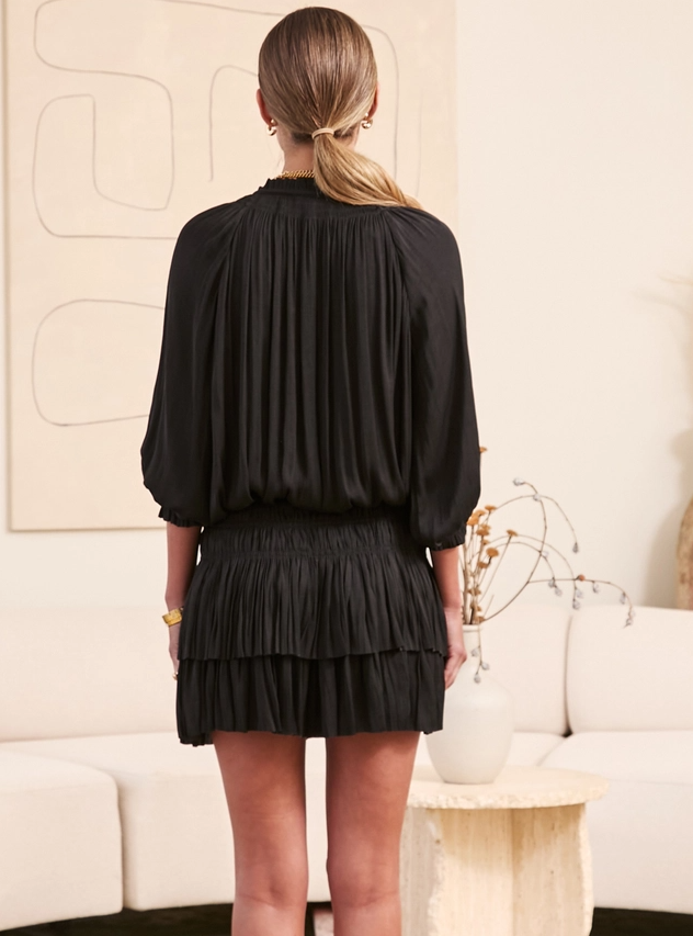 Andrea Pleated Mini Dress - 13 Hub Lane   |  Mini Dresses
