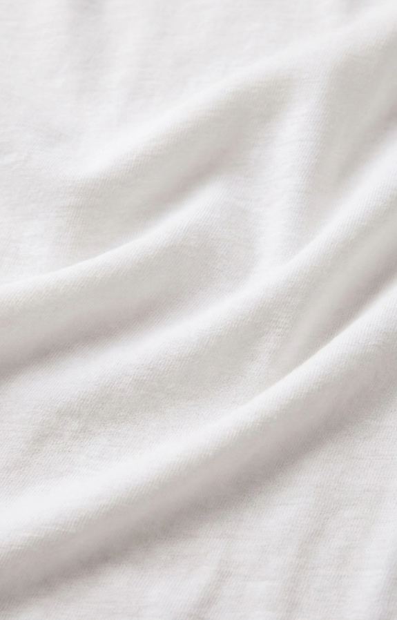 Junie Longsleeve Tee, White