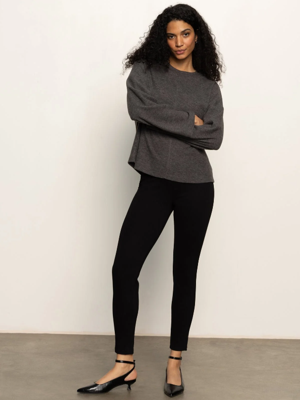 Runway Semi-High Rise Leggings, Black