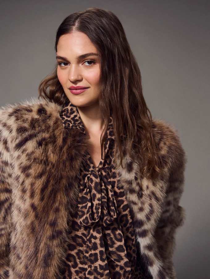 Everest Fur Jacket, Cheetah - 13 Hub Lane   |  