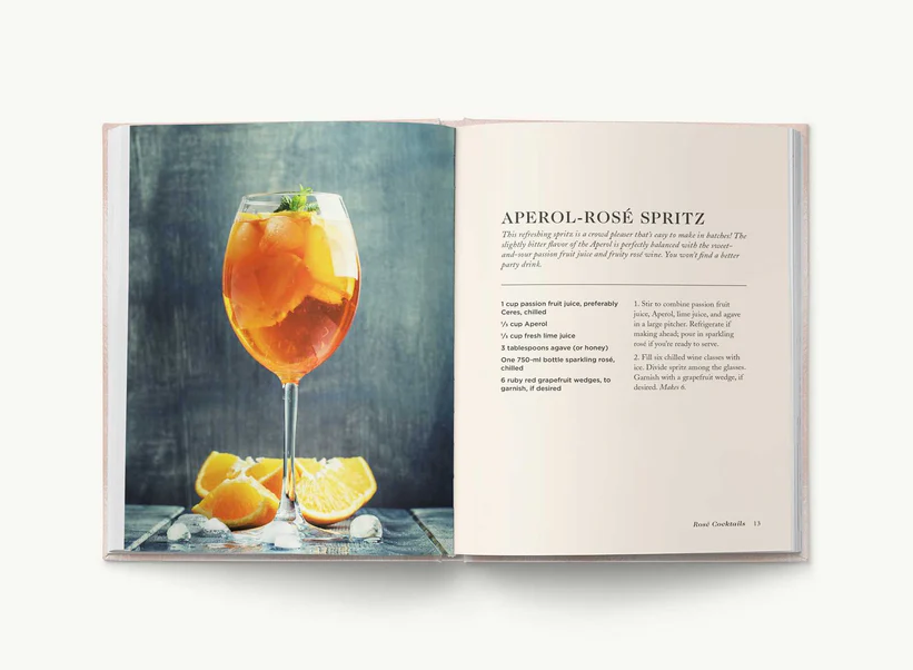 Rosé Cocktails: A Collection of Classic and Modern Rose Cocktails - 13 Hub Lane   |  Mixology Books