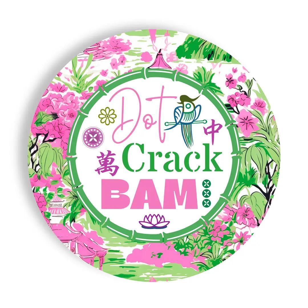 Mahjong Paper Plates 7" 24ct