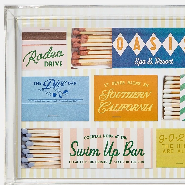 California Matchbook Tray