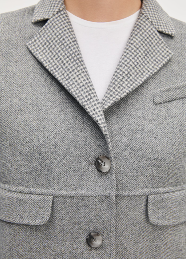 The City Bomber, Grey Houndstooth - 13 Hub Lane   |  