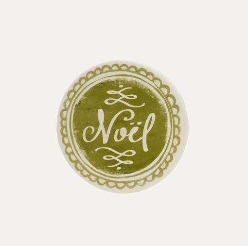 Holiday Stoneware Coasters