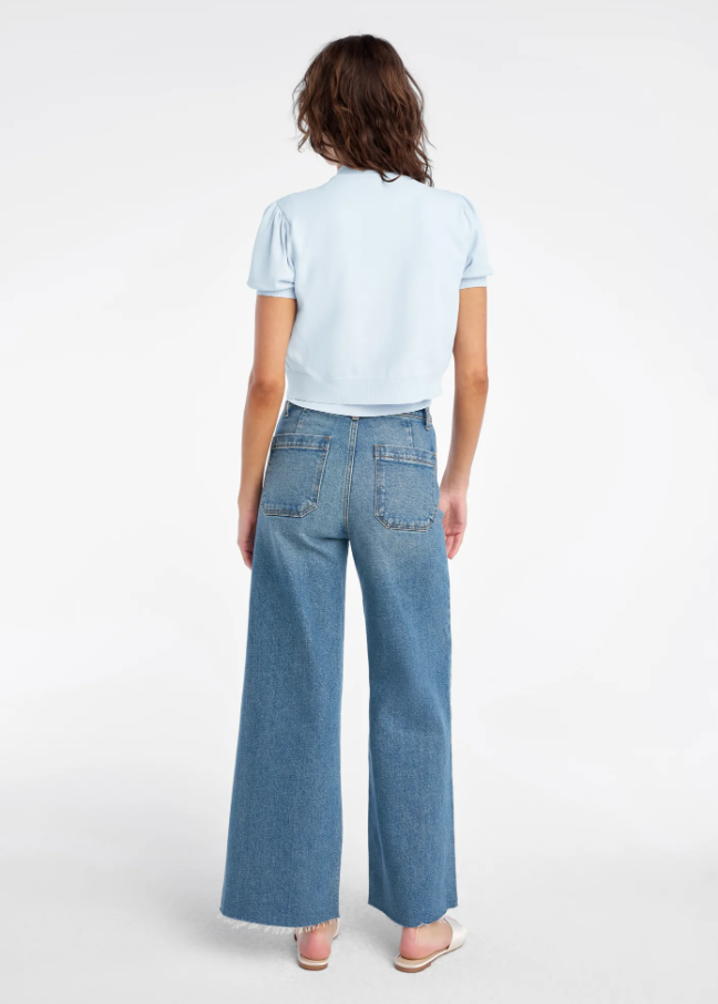 The Cecilia Cardigan, Sky Blue