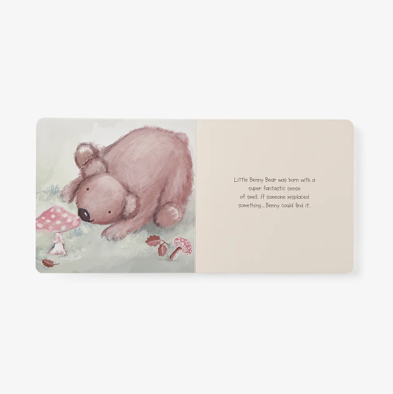 Benny Bear Board Book - 13 Hub Lane   |  Baby Books