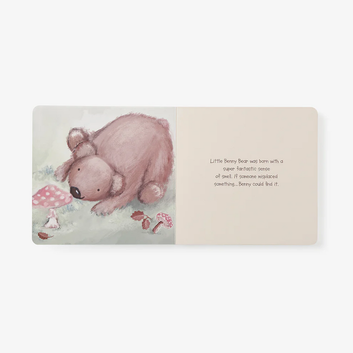 Benny Bear Board Book - 13 Hub Lane   |  Baby Books