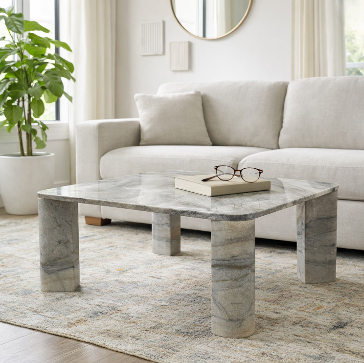 40" Svante Marble Coffee Table