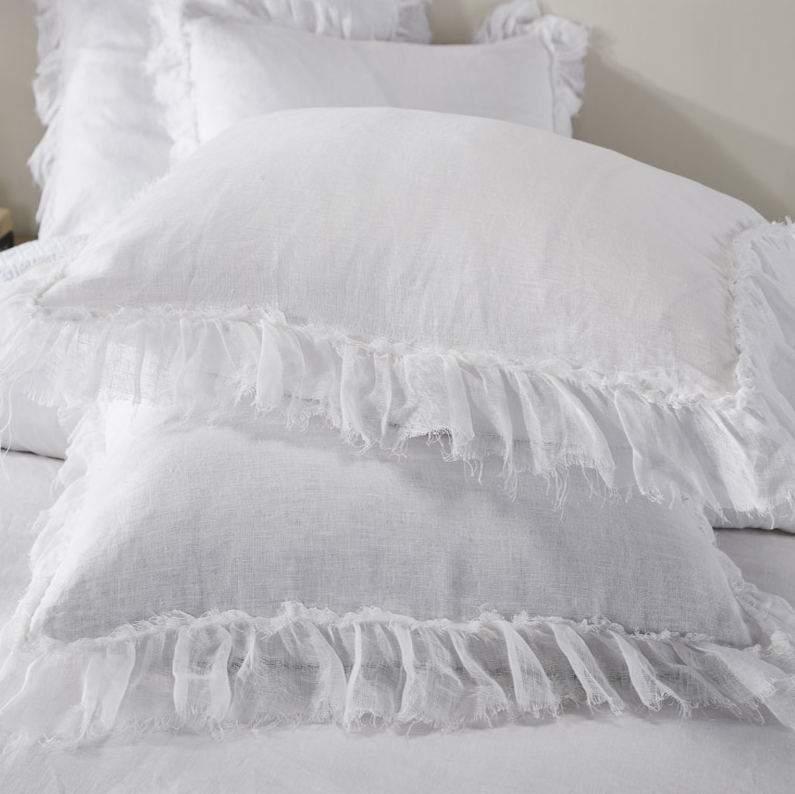 Belgian Linen Ruffle
