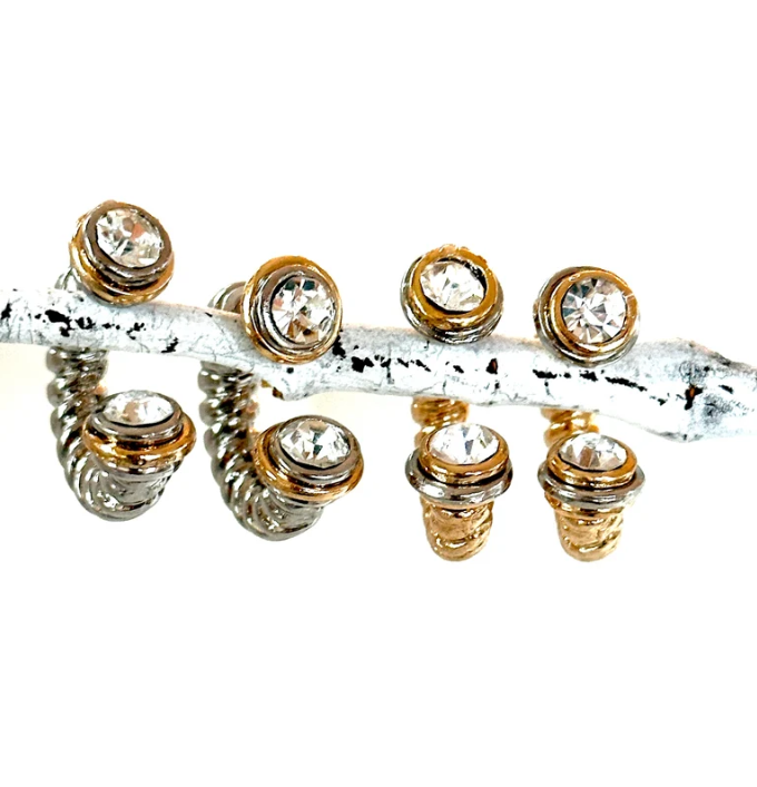 CV Designs Crystal Posts