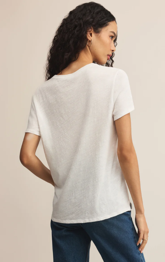 Foundation Premium Slub Tee, White