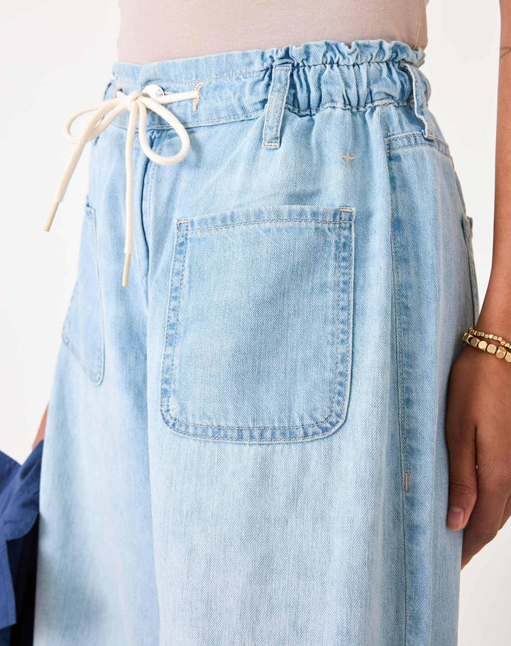 Londonberry Drawstring Jeans, Salty