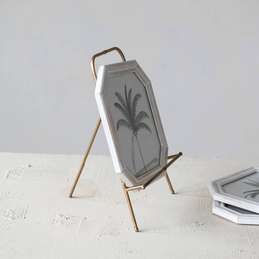 Metal Easel, Gold - 13 Hub Lane   |  Easels