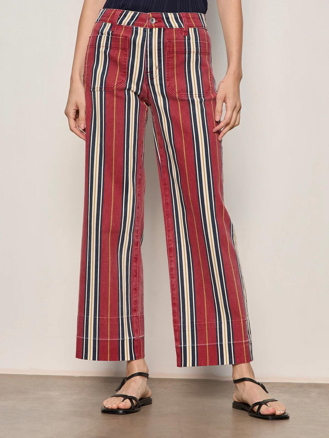 Mariner Jeans, Very Berry Stripe