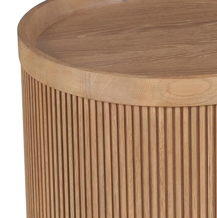 Lumi 24" Round Side Table