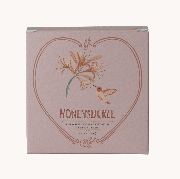 6oz. Triple Milled Heart Shaped Soap