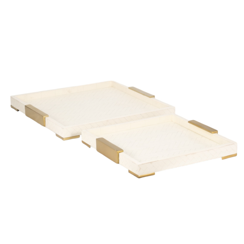 13 Hub Lane Carley Resin Tray - Thumbnail 3