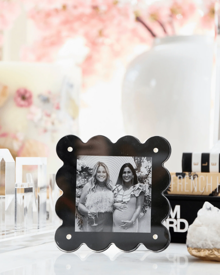 Mini Acrylic Frame, Black - 13 Hub Lane   |  Acrylic Frames