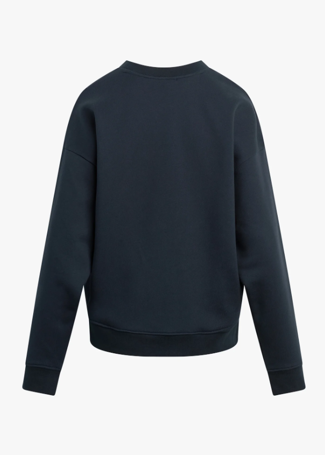 Favorite Daughter Varsity Embroidered Sweatshirt, Navy w/ White