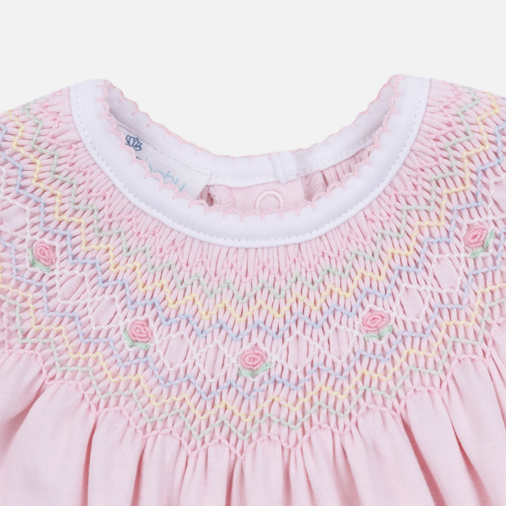 Junie's Classics Bishop Footie, Pink