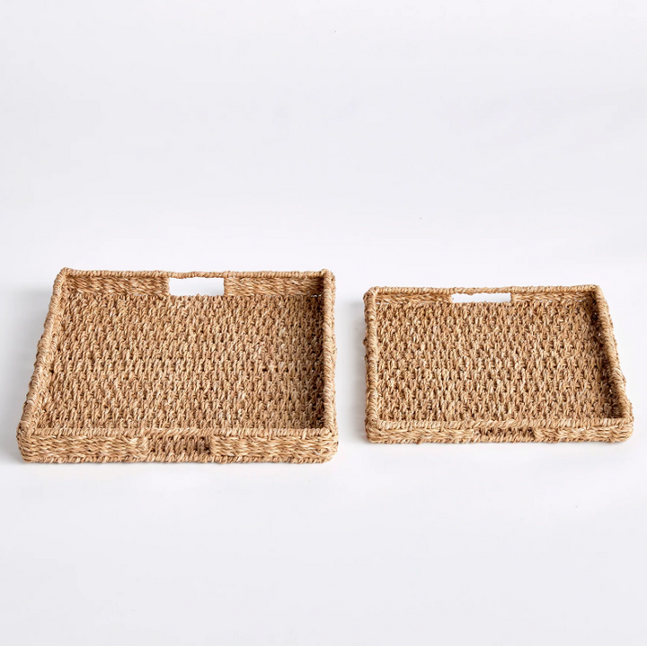 Seagrass Rectangular Tray