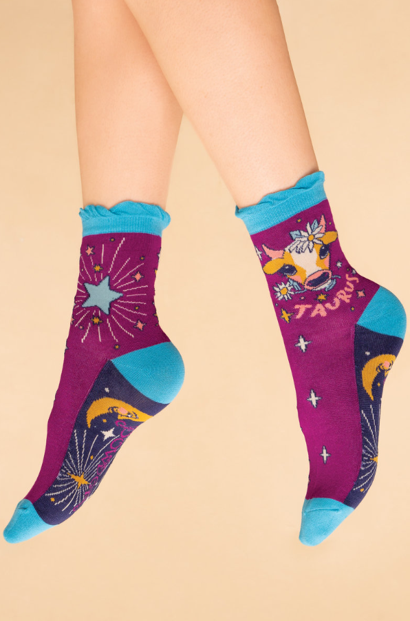 Taurus Zodiac Socks