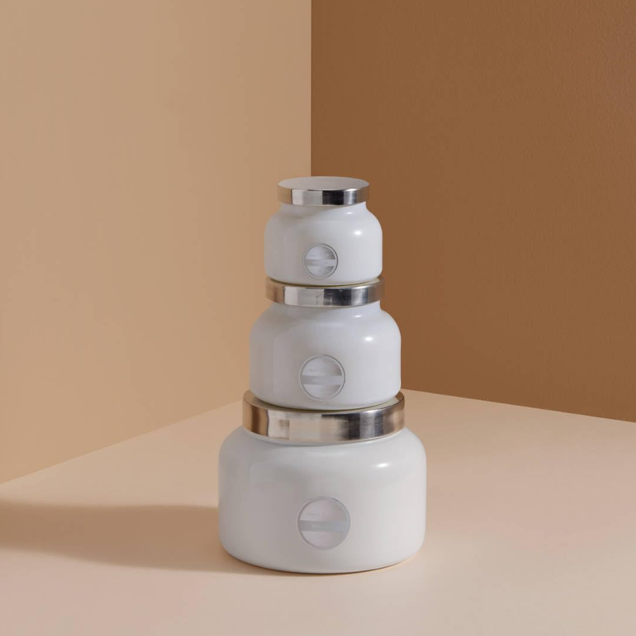Volcano White Signature Jar - 13 Hub Lane   |  Volcano
