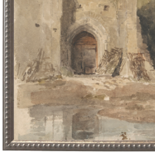 Old Church and House - 13 Hub Lane   |  Small Wall Art