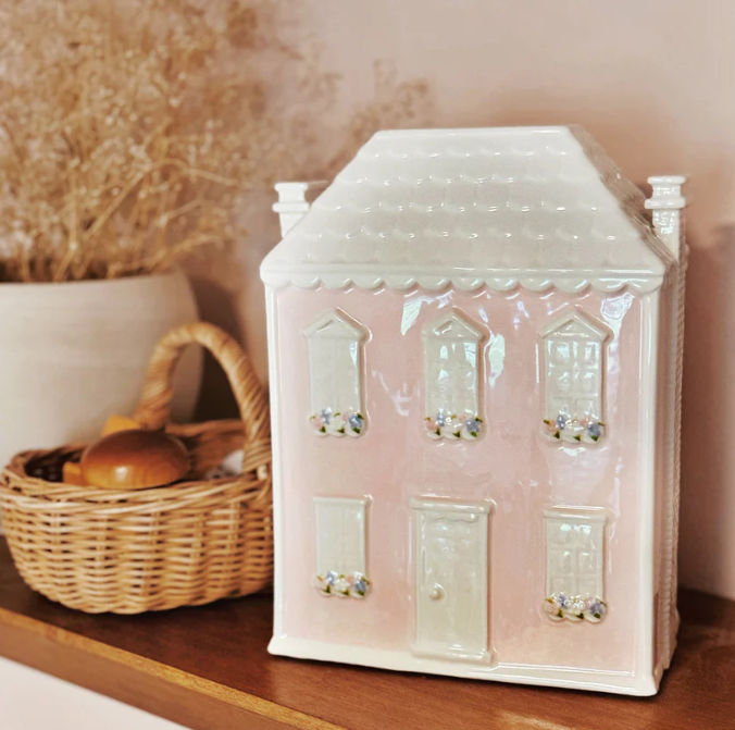 Dolly's House Ceramic Bank, Pink