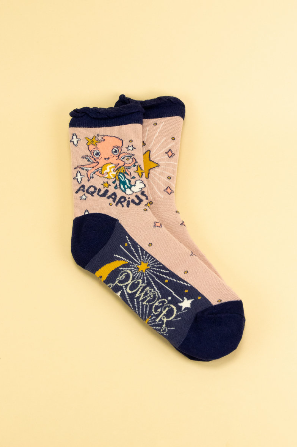 Aquarius Zodiac Socks