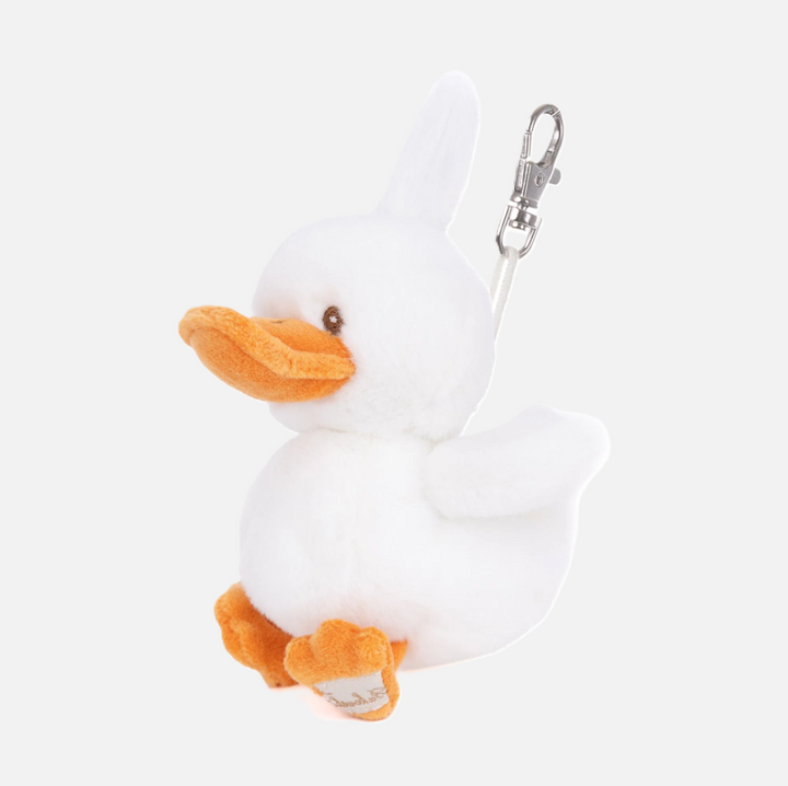 Quack Bag Charm, White