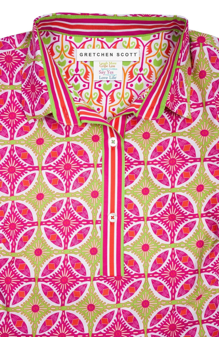 Shirt Tail 2.0 Dress, Smell The Roses