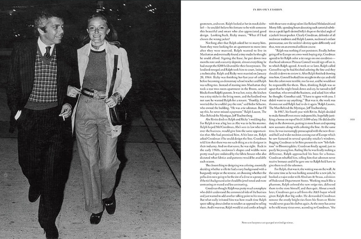 Ralph Lauren: In His Own Fashion - 13 Hub Lane   |  Style Books