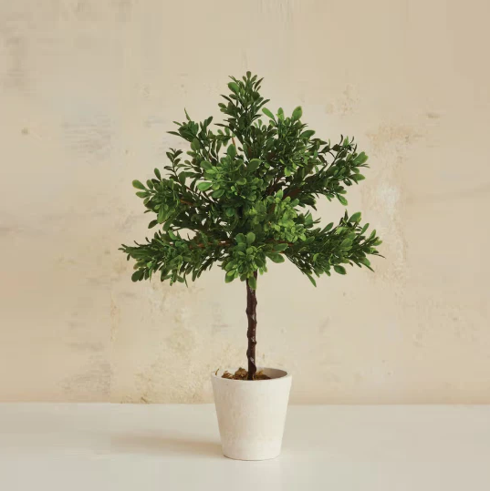 Faux Boxwood Tree - 13 Hub Lane   |  Faux Trees