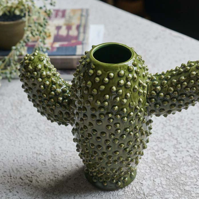 Ceramic Cactus Vase