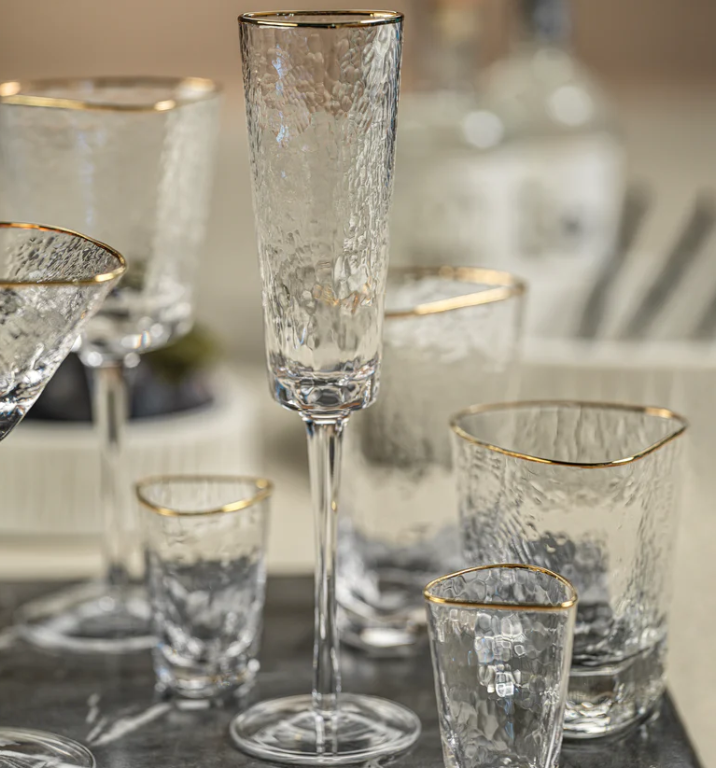 Aperitivo Triangular Champagne Flute - 13 Hub Lane   |  